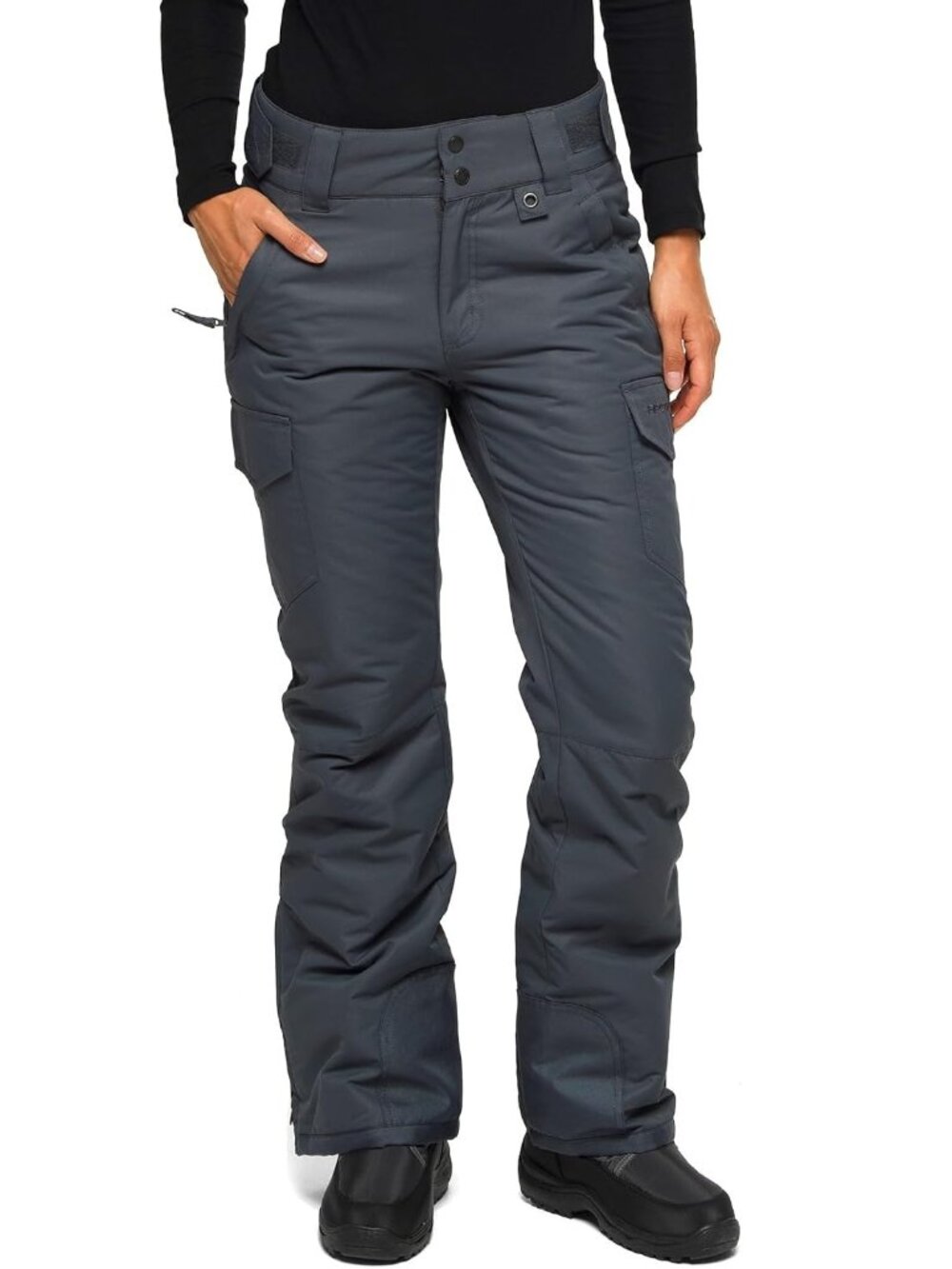 NWT ARCTIX WOMEN'S INSULATED SNOW PANTS Steel Gray Ski Pants SIZE XS 31" inseam